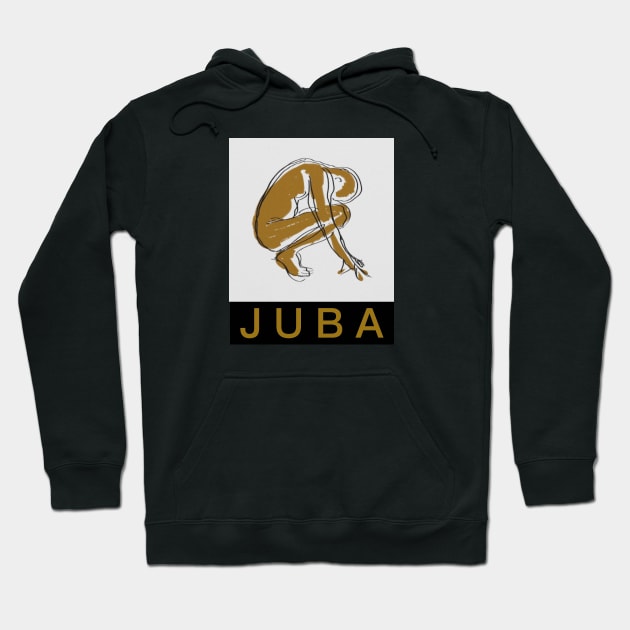 Prostrated Hoodie by Juba Art